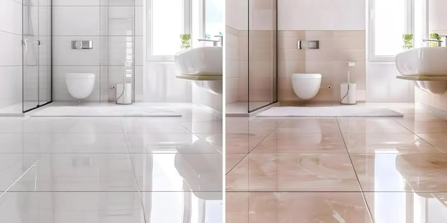 HotHolz – vor und nach der Badreinigung